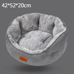 Dog Bed Cat Beds Soft Washable Fleece Puppy Cushion Warm Pet Basket Dog Bed - Otaj Gifts