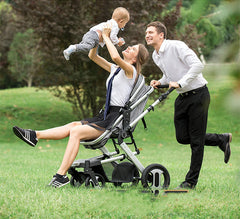 High View Baby Stroller Can Sit And Lie Down - Otaj Gifts