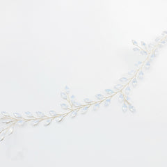 Protein Rhinestone Headdress With Yarn Strip - Otaj Gifts