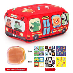 Children's Drawstring Paper Towel Box Toy Baby Fabric Drawstring - Otaj Gifts