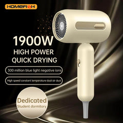 F41 Hair Dryer 1900W High-Speed Electric Turbine Airflow Low Noise Constant Temperature And Quick Drying Suitable For Home Salons - Otaj Gifts