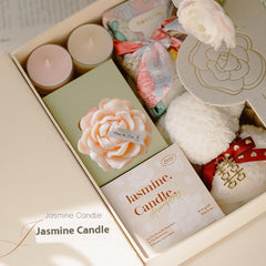 Flower Fragrance Hand Gift Aromatherapy Candle - Otaj Gifts