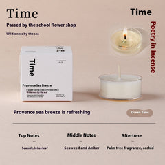 Xiangli Tibetan Poetry Aromatherapy Candle Gift Box Fragrance Wedding Tealight Hand Gift Birthday Lover Christmas Gift - Otaj Gifts