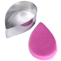 7Pcs/Set Rose Cutter Stainless Steel Water Drop Shape Fondant Flower Molds Petal Stencils Cutter Cake Decoration Tools - Otaj Gifts