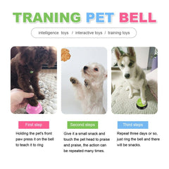 Dog Training Bell, Dog Puppy Pet Potty Training Bells, Dog Cat Door Bell Tell Bell With Non-Skid Rubber Base - Otaj Gifts