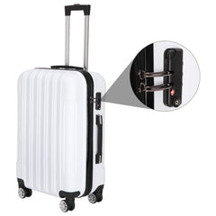 Vertical Pattern Three-in-one Trolley Case With Handle And Universal Wheels - Otaj Gifts