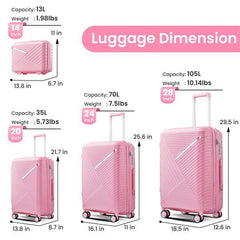 Luggage Set 4-piece Set - Otaj Gifts