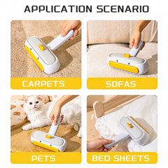 Pet Hair Remover And Reusable Lint Roller Cat And Dog Hair Remover For Furniture, Couch, Carpet, Clothing And Bedding - Portable, Multi-Surface Fur Removal Tool - Otaj Gifts