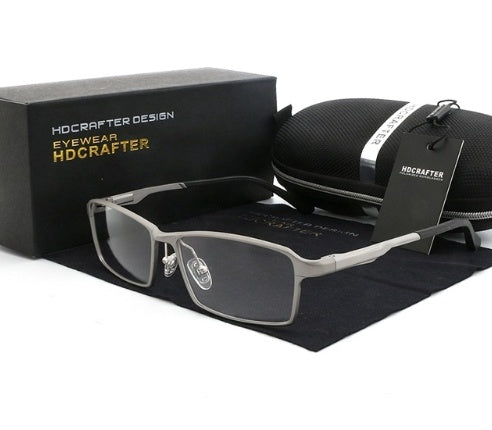 HDCRAFTER TR90 17g Lightweight Glasses Frame Myopia Hyperopia Prescription Eyeglasses Frames Reading Clear Glasses Frame Men - Otaj Gifts