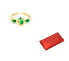 Rotating rose ring box - Otaj Gifts