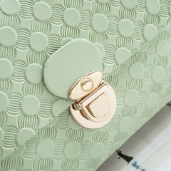 Embossed Small Square Bag Korean Mini Bag - Otaj Gifts