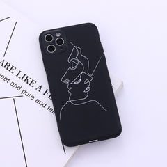 Compatible with Apple , Line phone case - Otaj Gifts