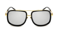 Flat Top Hot Square Sunglasses Men Women Luxury Brand Design Couple Lady Celebrity Brad Pitt Sun Glasses Super star Eyewear - Otaj Gifts