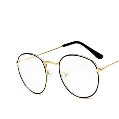 Woman Men Glasses Retro Round Glasses Frame - Otaj Gifts