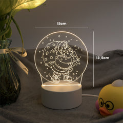 Creative small table lamp bedroom dormitory birthday gift - Otaj Gifts