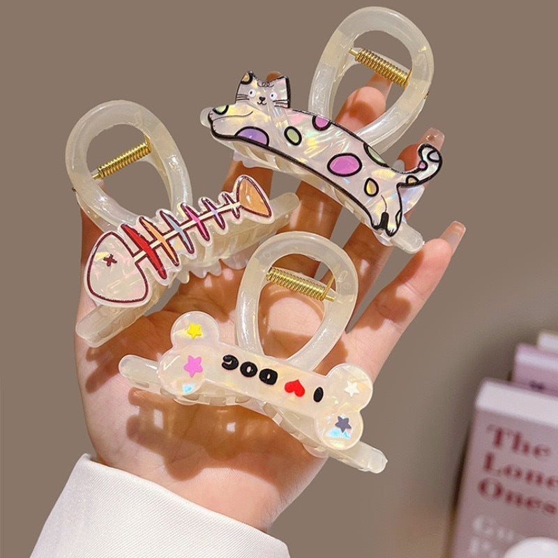 Cute Cute Personality Puppy Updo Hair Claw Female - Otaj Gifts