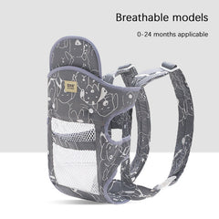 Multifunctional Baby Carrier With Breathable Front And Back In Summer - Otaj Gifts