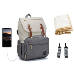 LEQUEEN Multifunctional Large Capacity Mummy Bag - Otaj Gifts