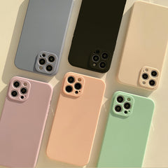 Original Liquid Silicone Frosted Phone Case - Otaj Gifts