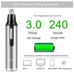Five-in-one Multifunctional USB Charging Portable Mini Nose Ear Hair Trimmer - Otaj Gifts