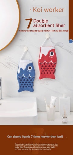 Cute Cartoon Hanging Hand Towel - Otaj Gifts