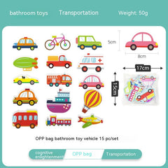 Children's Wall Stickers Floating Bath And Water Toys - Otaj Gifts