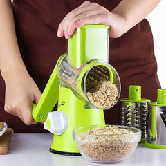 Vegetable Cutter Round Mandoline Slicer Potato Julienne Carrot Grater Cheese - Otaj Gifts