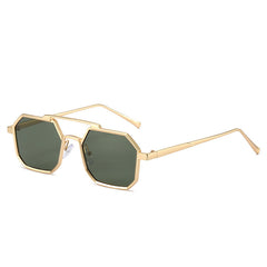 Top Bar Geometric Frame Fashion Glasses - Otaj Gifts