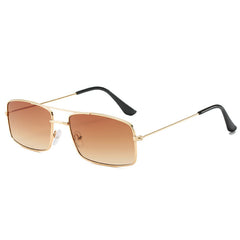 Retro square double beam glasses - Otaj Gifts