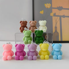 Bear Aromatherapy Candle Birthday Gift Cute Ornaments - Otaj Gifts