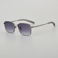 Pure Titanium Square Frame Double Beam Fashion Myopia Glasses For Men - Otaj Gifts