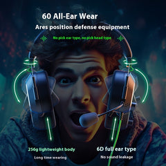 G810 Auditory Discrimination Wired Headset Wire Control Gaming Headset - Otaj Gifts