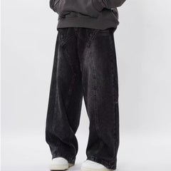 Fashion Men's Loose Cargo Ins Wide-leg Pants - Otaj Gifts