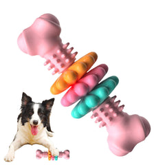 Dog Chew Toy Dog Bone Type  Dogs Teeth Cleaning Toys Indestructible TPR Bone Chewing Bite Resistant Teething Toys  Pet Products - Otaj Gifts