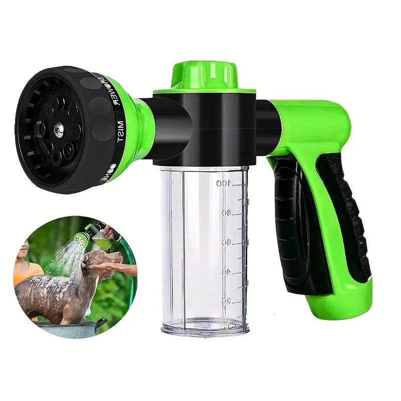 Pet Dog Wash Outdoor,  High-Pressure Pet Shower Sprayer Dog Shower Brush And Pet Grooming Comb For Watering Flowers, Car Washing, Pet Bathing - Otaj Gifts
