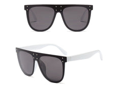 Fashion men and women glasses big box face slimming sunglasses - Otaj Gifts