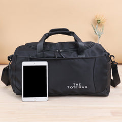 52x27x25cm Large Black Sport Gym Tote New Duffle Bag Travel Work Gear Bag - Otaj Gifts
