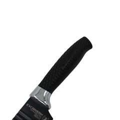 Set Of Knives 6 Pieces Stainless Steel Knife Set Black - Otaj Gifts