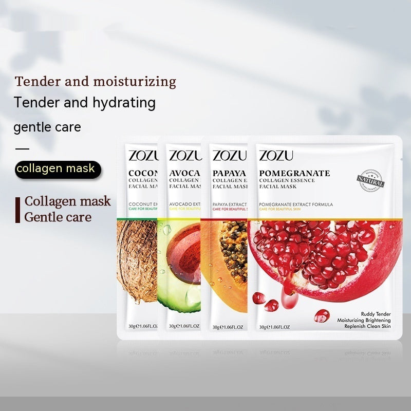 Fruit Flavor Facial Mask Hydrating Moisturizing And Nourishing Skin Care Products - Otaj Gifts