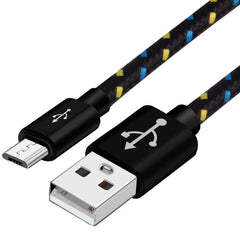 Woven nylon cloth data cable - Otaj Gifts