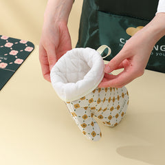 Anti-Scalding Microwave Cotton Non-Slip Insulation Gloves Oven Mitts  Kitchen Heat Resistant Thickened Cotton Heat Insulation Microwave Oven Oven Anti Scalding Household Gloves Baking Tools - Otaj Gifts