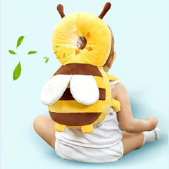 Head Back Protector Baby Protect Pillow Learn Walk Headgear Prevent Injured Safety Pad Prevention Fall Cartoon Bee Kids Pillows - Otaj Gifts