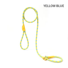 Dog Rope Pet Pulling Rope Puppy Strap Traction Rope Heavy Duty Belt Large Dog Leash Dog Collar Strap Dog Training Pet Harness Hands-Free Leash For Small Dogs Multicolor Pet Supplies - Otaj Gifts