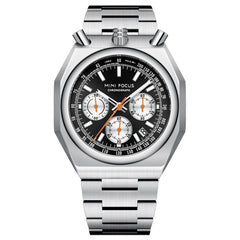 Men's Steel Belt Retro Multifunction Quartz Watch - Otaj Gifts