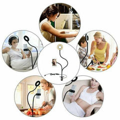 Ring Light Dimmable Lighting Phone Selfie Tripod Stand Makeup Live Lamp - Otaj Gifts