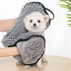 Absorbent Dog Towel, Microfiber Quick Drying Towel Machine Washable With Hand Pockets Pet Towel For Medium Large Dog Super Absorbent Pet Towel Quickly Dry Your Dog Or Cat After Bath Time - Otaj Gifts
