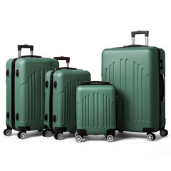 Vertical Stripe Four In One Suitcase - Otaj Gifts