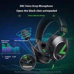 G810 Auditory Discrimination Wired Headset Wire Control Gaming Headset - Otaj Gifts