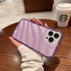 Water Ripple Phone Case Transparent Drop-resistant Protective Cover - Otaj Gifts