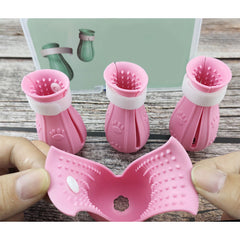 Adjustable Cat Foot Claw Cover Anti-Scratch Prickly Nail Glove Cat Boots For Cats Only, Anti-Scratch Cat Feet Claw Covers Adjustable Prickly Anti-Off Shoes Nail Glove - Otaj Gifts